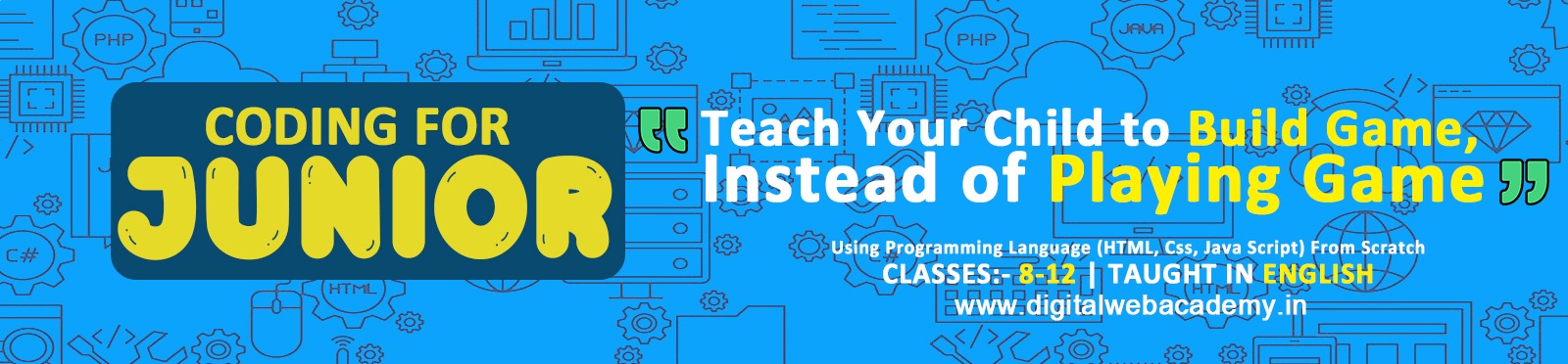 Digital web academy summer camp in haldwani